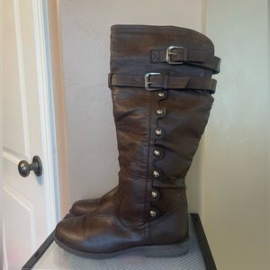 Knee high dress boots